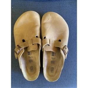 Birkenstock Boston Regular in Tobacco